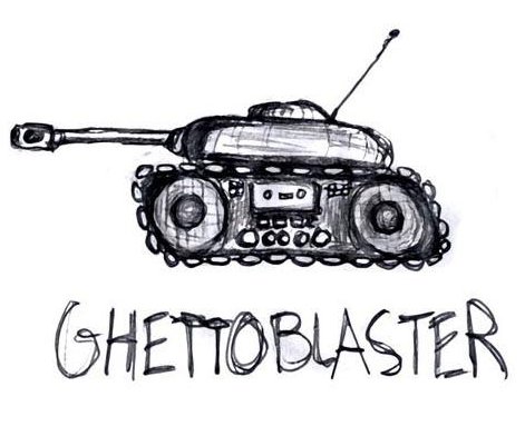 Ghetto Blaster Logo Image