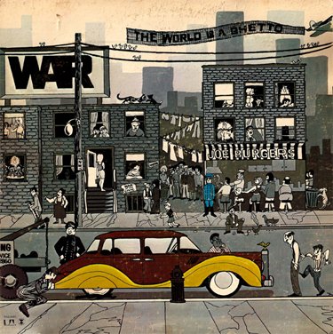 War The World Is a Ghetto Album Cover
