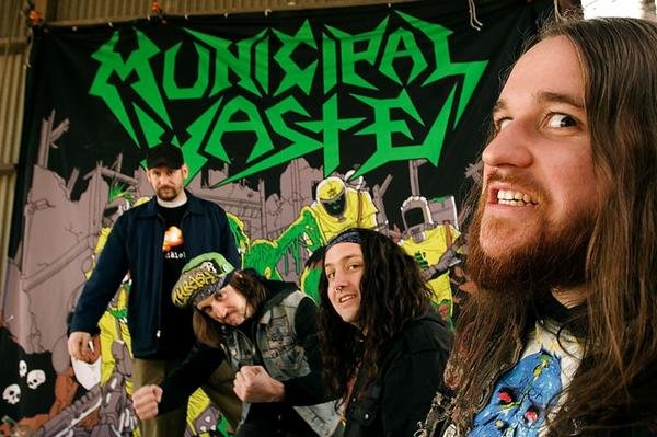 Municipal Waste Group Photo