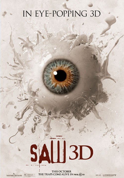 Saw 3D Movie Poster