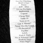 Kid Dynamite - Band Live at The First Unitarian Church in Philadelphia on Sept 11, 2011