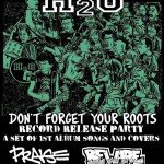 H20 - Don't Forget Your Roots record release in Philadelphia Nov 20 ,2011 at The Barbary