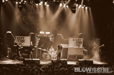 Every Time I Die - live at The Electric Factory in Philadelphia on Nov 26, 2011